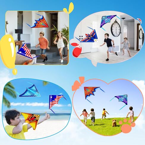 6 PCS Mini Kites للأطفال الذين تتراوح أعمارهم بين 3-5 4-8 8-12 ، طائرات نار في إصبعها من السهل الطيران على الشاطئ | بارك | حديقة | الفناء الخلفي ، رائع لسلة عيد الفصح يعاني من عيد ميلاد (فراشة) in Kuwait