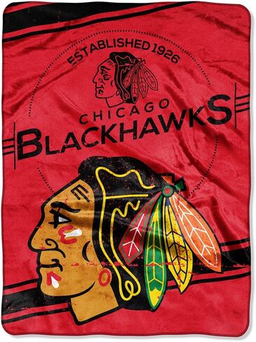 Chicago Blackhawks Oversize Plush Blanket in Saudi Arabia
