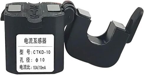 3PCS Snap-in Type Small Current Transformer Three-Phase Electric Meter Open Type Current Transformer mA 0.5 Class 10/20/50/75mA(20A 20mA) in Kuwait