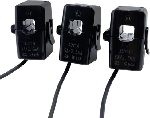 3PCS KCT10 Mini Split Core Current Transformer 10mm 5A/5mA 5A/2.5mA 10A/5mA 50A/25mA(3pcs 50A 25mA) in Saudi Arabia