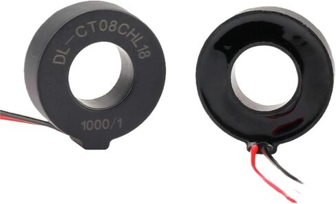 DL-CT08CHL18 Micro Precision Current Transformer 1000/1 2000/1 10A 20A 30A 50A 100A AC Transformer CT (Silver) in Saudi Arabia