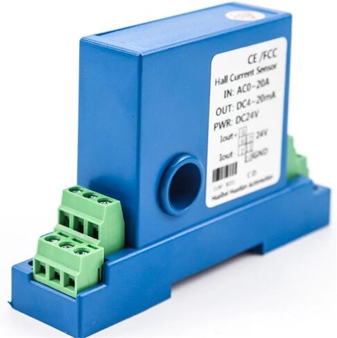 100A انقسام مدخلات Core Current Transmitter 4-20MA إخراج القاعة الصغيرة محول الطاقة الحالية (الإدخال 0-80A_12-28VDC_4-20MA) in Saudi Arabia