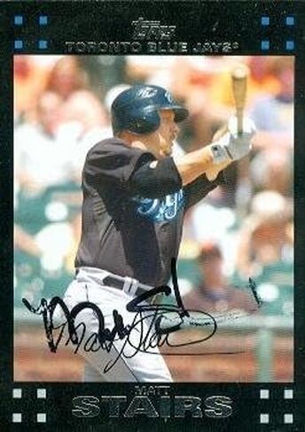 مستودع توقيعه 104338 MATT SVAIRS MOTUGROPTIVER CARD TORONTO Blue Jays 2007 Topps No. 119 in Saudi Arabia