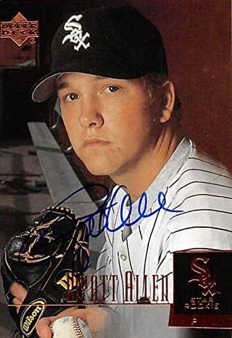 Autograph 190687 Chicago White Sox 2001 Upper Deck Star Rookie No. 82 Wyatt Allen بطاقة البيسبول in Saudi Arabia