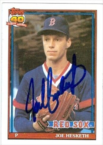 مستودع توقيعه 37408 Joe Hesketh Card Baseball Card Boston Red Sox 1991 Topps No. 269 in Saudi Arabia