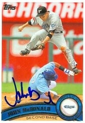 مستودع توقيعه 104231 جون ماكدونالد بطاقة البيسبول تورنتو بلو جايز 2011 Topps رقم 233 in Saudi Arabia