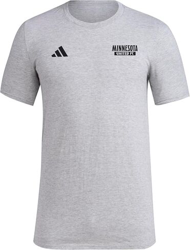 adidas Men's Minnesota United FC Local Warp Pre-Game Short Sleeve T-Shirt in Saudi Arabia