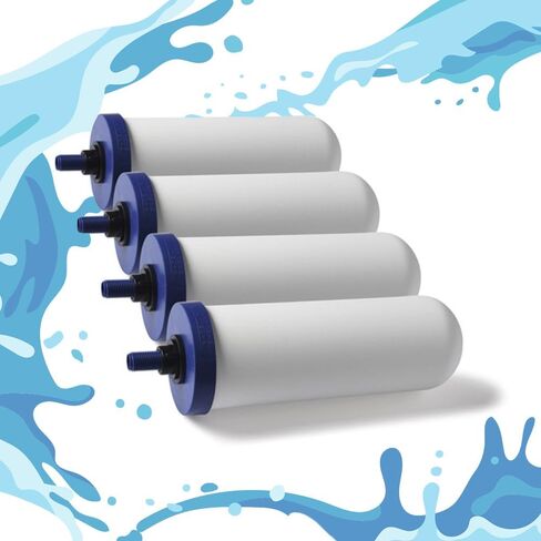 Coldstream FTO Plus خرطوشة تصفية المياه (حزمة 2) - يمكن الاعتماد عليها لسهولة التثبيت كبديل ببديل - مرشح الجاذبية السيراميك لأنظمة الفولاذ المقاوم للصدأ in Kuwait
