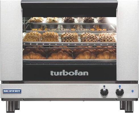 Moffat Turbofan E28 Series Full Size Countertop Electric Convection Oven, Single Deck, Manual Control, 208v/50/60/1ph in Saudi Arabia