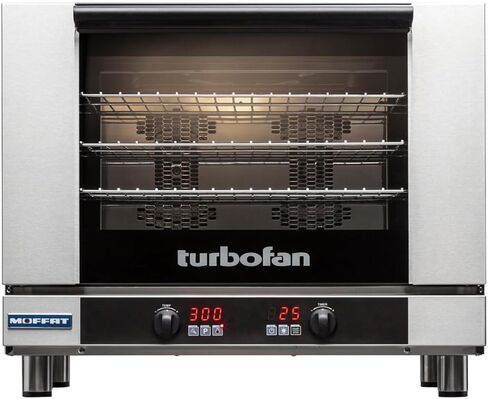 Moffat Turbofan E28 Series Full Size Countertop Electric Convection Oven, Single Deck, Manual Control, 208v/50/60/1ph in Saudi Arabia