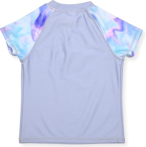 LAGUNA Girls Rash Guard Swim Shirt Long Or Short Sleeve UPF 50+ Quick Dry Sun Shirts Rashguard Water Swimming Summer Beach in Kuwait