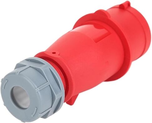 32A 4-Pin 380V-415V IP44 3P+E POWER POWER POWER POWERNPROOP SLACK and SOCKET Industrial Siteproof Dustproof Maloy Male and Female (324X 32A 4PIN) in Saudi Arabia