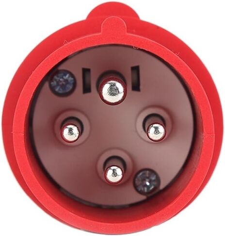 32A 4-Pin 380V-415V IP44 3P+E POWER POWER POWER POWERNPROOP SLACK and SOCKET Industrial Siteproof Dustproof Maloy Male and Female (324X 32A 4PIN) in Saudi Arabia