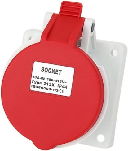 16A 5-pin IP44 220V-415V 3P+E+N Male/Female Waterproof Electrical Connector European Industrial Aviation Power Plug and Socket(315x 16a 5pin) in Saudi Arabia