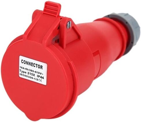 16A 5-pin IP44 220V-415V 3P+E+N Male/Female Waterproof Electrical Connector European Industrial Aviation Power Plug and Socket(315x 16a 5pin) in Saudi Arabia