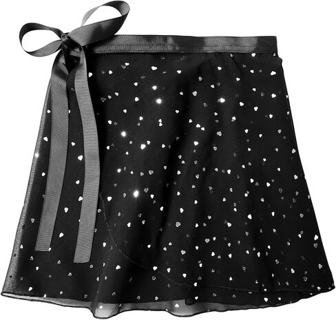 Century Star Girls Sequin Ballet Skirt Women Dance Wrap Wrap Chiffon Ballet Outfits Leotard for Teen Girls in Saudi Arabia