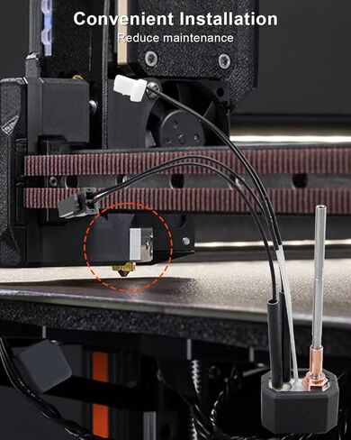 طباعة رأس سخان رأس طباعة ملاءمة لـ Prusa i3 Mk4/XL FDM 3D Printer ، 24V 40W Thating Canting Startridge Prouder Kit مع إكسسوارات إضافية 0.2 مم 0.4 مم 0.6 مم in Saudi Arabia