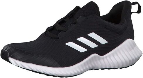 adidas Unisex-Kid's Fortarun X Running Shoe, Black/White/Black, 11K M US Little Kid in Kuwait