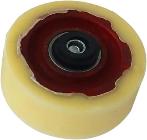 1 Pack 5 Inch Single Wheel Caster Heavy Duty Iron Core Nylon Load Bearing Wear Resistant Flat Drive Thrust in Saudi Arabia