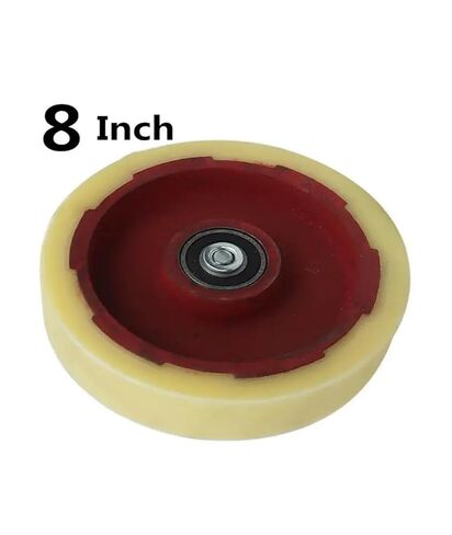 1 Pack 5 Inch Single Wheel Caster Heavy Duty Iron Core Nylon Load Bearing Wear Resistant Flat Drive Thrust in Saudi Arabia