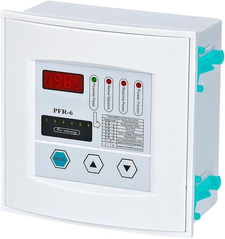 PFR-6 Power Factor Controller 6 Steps 380VAC 50/60Hz 1Pcs in Saudi Arabia