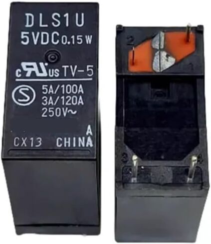 DLS1U-5VDC DLS1U5VDC DC5V 5VDC 5V Relay 5A 4PIN 5Pcs in Saudi Arabia