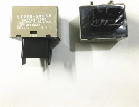 8 Pin Car Flash Relay 81980-50030 066500-4650 150W Car Flasher 2Pcs in Saudi Arabia