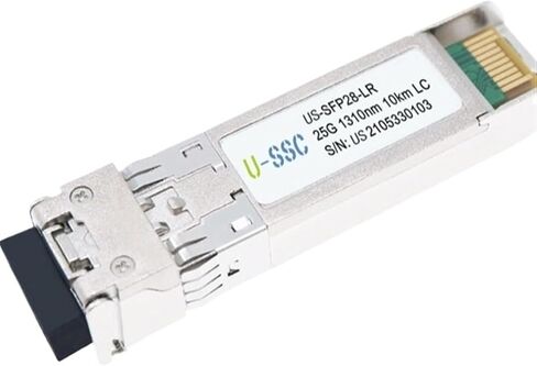 25g الوضع المفرد/SFP28 25G الوضع المفرد الألياف المزدوجة 10km 1310NM LC واجهة الألياف البصرية الوحدة النمطية البصرية in Saudi Arabia