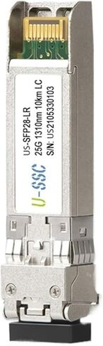 25g الوضع المفرد/SFP28 25G الوضع المفرد الألياف المزدوجة 10km 1310NM LC واجهة الألياف البصرية الوحدة النمطية البصرية in Saudi Arabia