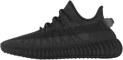 adidas Mens Yeezy Boost 350 V2 GX3791 Mono Cinder - Size 5.5 Black/Black/Black in Saudi Arabia