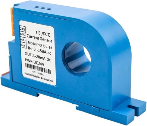 Current transducer 0-1A AC Input 4-20mA Output 24vdc Power Supply Current Sensor(0-75A DC_12-28VDC_4-20MA) in Saudi Arabia