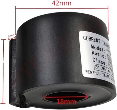 3pcs Clamp Current Sensor Transformer core KCT 50A 75A 100A 150A 200A Din Rail CT Sensor Mini AC Waterproof Current Transformer(100A) in Saudi Arabia