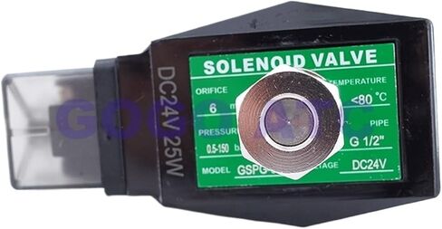 150bar N.O GSPG-06K 2 Way Water High Pressure Valve 1/2 "BSP 220V 24V 12V ORIFICE 6MM Open Open SS304 (AC220V) in Saudi Arabia
