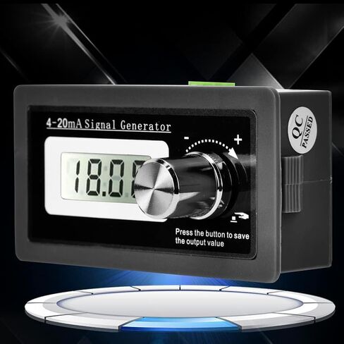 2pcs مولد إشارة ، 4-20MA 15-30V دقة عالية الدقة التيار مولد مولد تواتر مولد محول الأسلاك اثنين مع شاشة LCD in Kuwait
