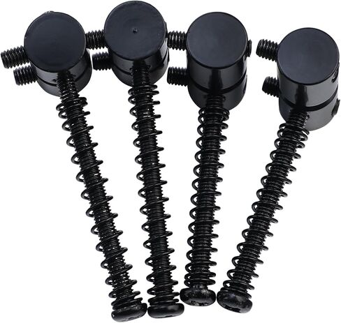 4-Pack Stainless Steel Electric Bass Guitar Bridge Saddles String Spacing 19mm Bass Saddles Compatible with 4 String Electric Bass Replacement Parts（Chrome） in Kuwait