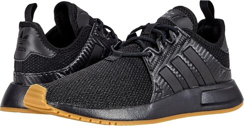 adidas Originals X_PLR Sneaker, Black/Black/Gum, 6 US Unisex Big Kid in Saudi Arabia