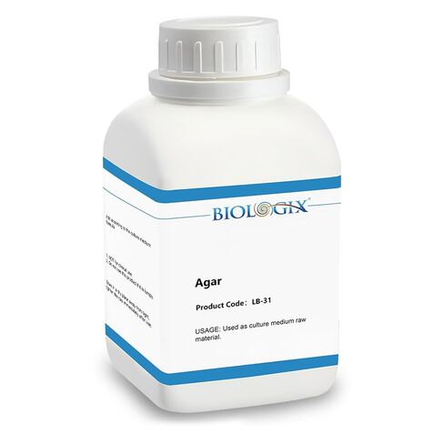 Lab-Grade Agar Powder, Makes Over 1498 to 1666 Agar Petri Dishes, Gel Strength 800-1100 g/m2 (68°F), for Lab Research, 500g/Bottle(1.1 lb.) in Kuwait