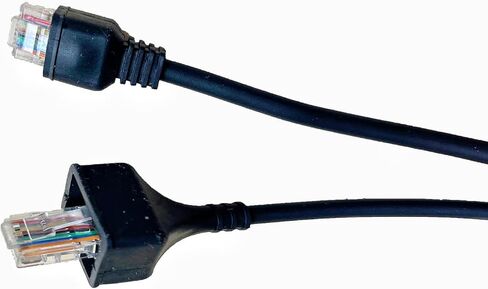 2Pack RJ-45 8 دبوس إلى 8 دبوس استبدال سلك كبلات الكبل للبيكروفون لراديو Kenwood Mobile KMC-30 KMC-32 KMC-35 KMC-36 TM-271A TK-760 TK-768G TK-868G TK-780G TK-880 NX-700 in Saudi Arabia