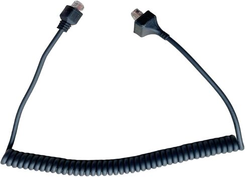 2Pack RJ-45 8 دبوس إلى 8 دبوس استبدال سلك كبلات الكبل للبيكروفون لراديو Kenwood Mobile KMC-30 KMC-32 KMC-35 KMC-36 TM-271A TK-760 TK-768G TK-868G TK-780G TK-880 NX-700 in Saudi Arabia