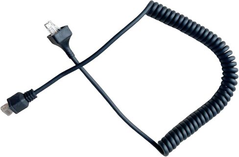 2Pack RJ-45 8 دبوس إلى 8 دبوس استبدال سلك كبلات الكبل للبيكروفون لراديو Kenwood Mobile KMC-30 KMC-32 KMC-35 KMC-36 TM-271A TK-760 TK-768G TK-868G TK-780G TK-880 NX-700 in Saudi Arabia