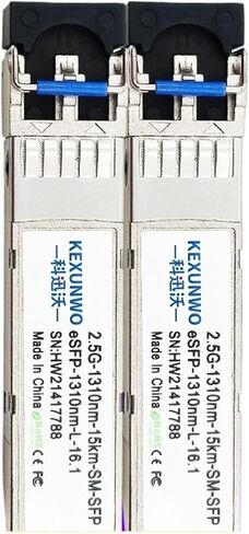 2.5G Gigabit Single-Mode Dual-Fiber 15km Optical Module(120km) in Saudi Arabia