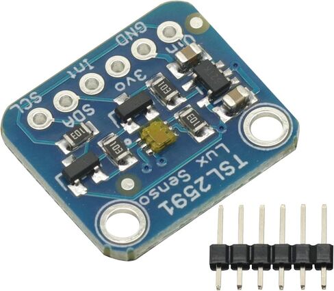 TSL2591 IIC I2C Light Sensor Breakout Module High Dynamic Range Optical Sensor Digital Board TSL25911FN 3.3V 5V in Saudi Arabia
