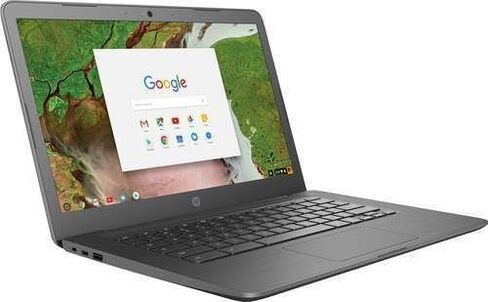 2018 HP 14 Chromebook 14" HD Touchscreen Widescreen Laptop Computer, Intel Celeron N3350 up to 2.4GHz, 4GB Memory, 32GB eMMC Flash Memory, 802.11ac, Bluetooth, USB-C 3.1, No Optical Drive, Chrome OS in Saudi Arabia