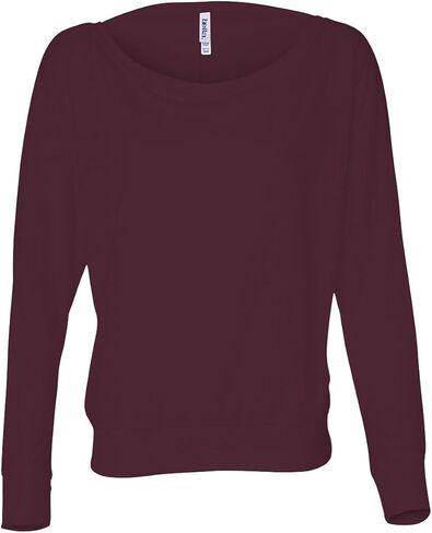Bella Canvas Flowy L/S قبالة تي شيرت الكتف in Kuwait