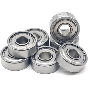 10pcs 1602zz Bearing 6.35x17.462x6.35mm Ball Bearings 1602-2z in Kuwait