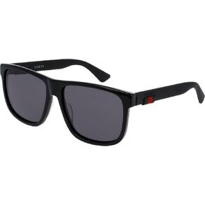 Gucci GG 0010 S- 001 BLACK/GREY Sunglasses, 58-16-145 in Saudi Arabia
