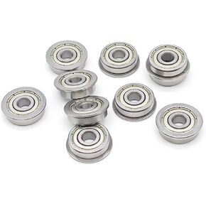 10pcs f624zz 4x13x5mm الحافة تحمل الطابعات ثلاثية الأجزاء f624 z zz محامل الكرة in Kuwait