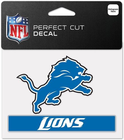 Wincraft NFL Detroit Lions WCR47946014 Perfect Cut Color ، 4.5 "× 5.75" in Kuwait