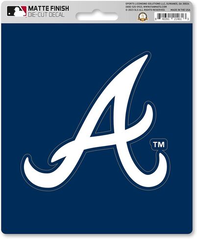 Fanmats 39147 Atlanta Braves Matte Scal in Kuwait