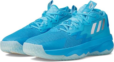 adidas Unisex Dame 8 Basketball Shoe, Signal Cyan/Silver Metallic/Shock Cyan, 9.5 US Men in Saudi Arabia